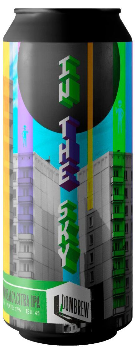 Пиво Dombrew In The Sky светлое нефильтрованное, 450 мл аманда линдаут дом в небе