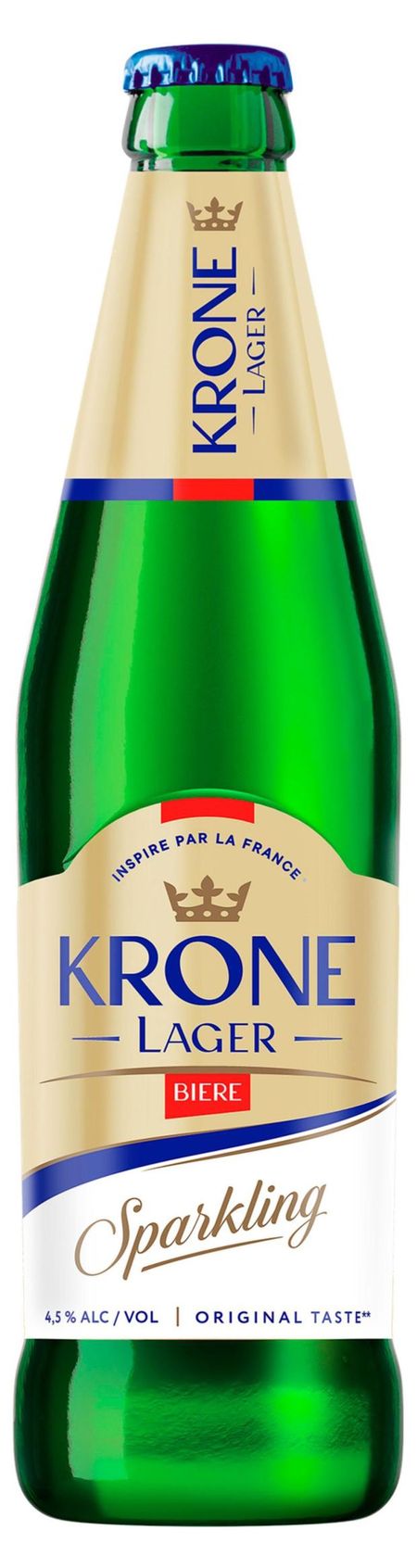 Пиво Krone Lager светлое пастеризованное, 450 мл