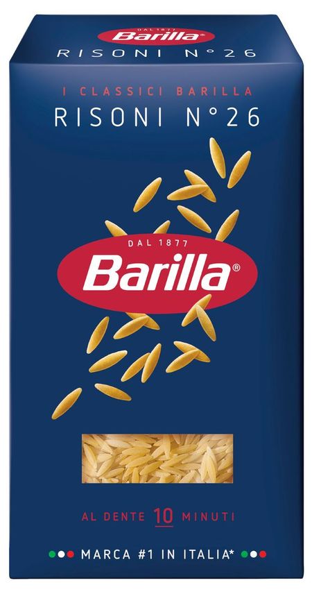 Макаронные изделия Barilla Risoni n.26, 450 г люси фоли список гостей