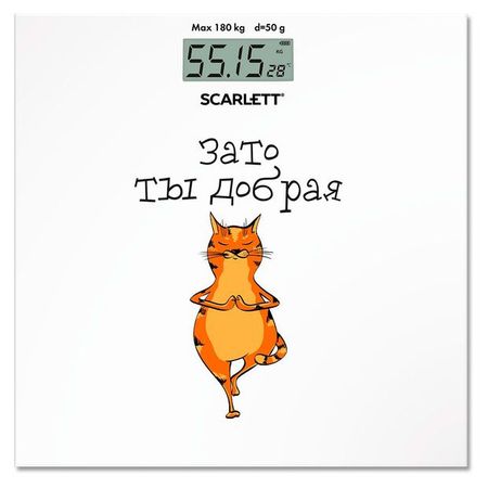 Весы напольные Scarlett SC-BS33E104