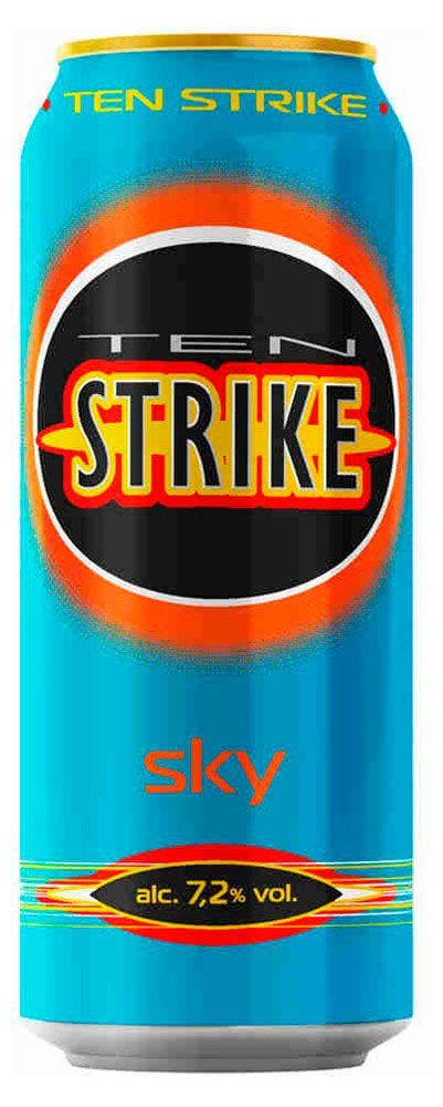 Слабоалкогольный напиток Ten Strike Sky Россия, 0,45 л чем замечательно христианство м дсуза