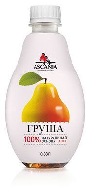 Напиток газированный Ascania Груша, 370 мл