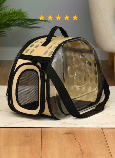 Переноски PETSHOP Прозрачная сумка-переноска для кошек и собак 