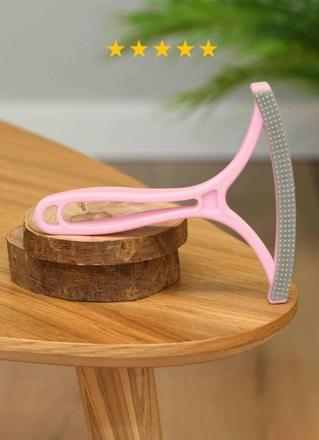 Предметы обихода PETSHOP Скребок для чистки шерсти с одежды и ковров (12х14 см)