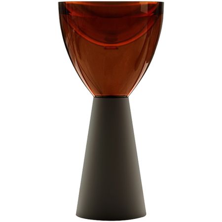 Раковина Abber Kristall 450 мм напольная черная/коричневая (AT2703Black-Opal)