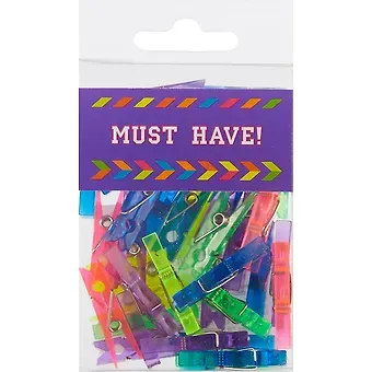 Зажимы для бумаг «Прищепки»