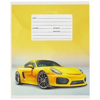 Тетрадь в линейку Listoff, 