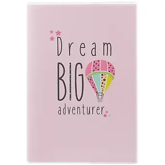 Тетрадь в линейку Pastel Slogan, А5, 64 листа, в ассортименте