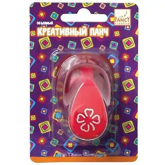 Панч креативный, ACTION! Fancy, КОЛОКОЛЬЧИК, объемный, d=16мм