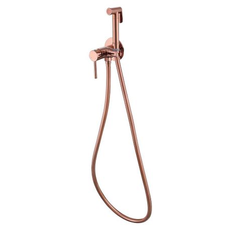 Смеситель с гигиеническим душем встраиваемый Abber Wasser Kreis со скрытой частью в комплекте золото (AF8125RG)