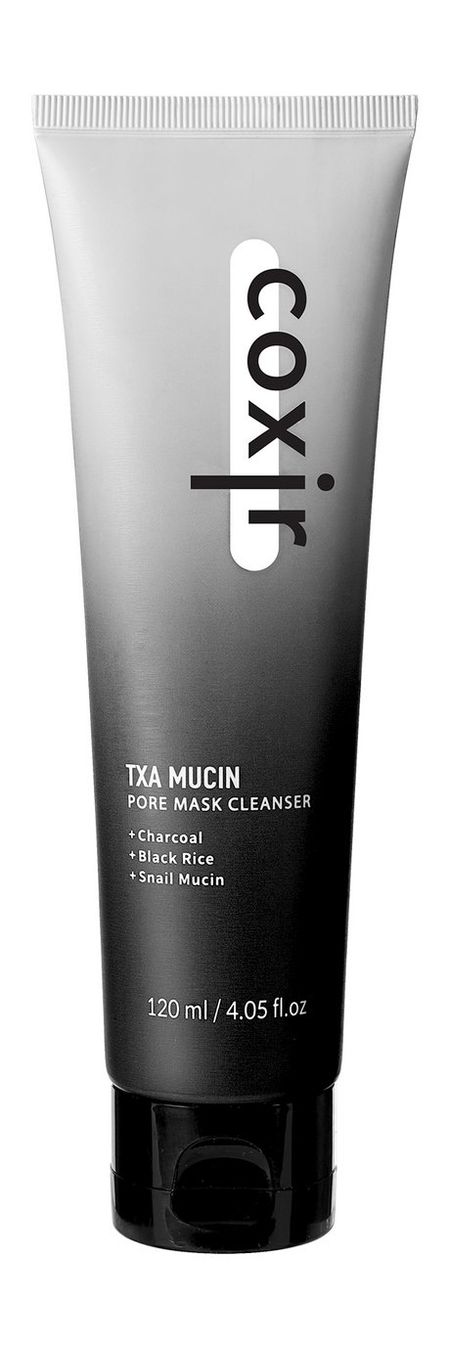 Coxir TXA Mucin Pore Mask Cleanser пенка для умывания arencia rice mucin с рисом и муцином улитки 120 г