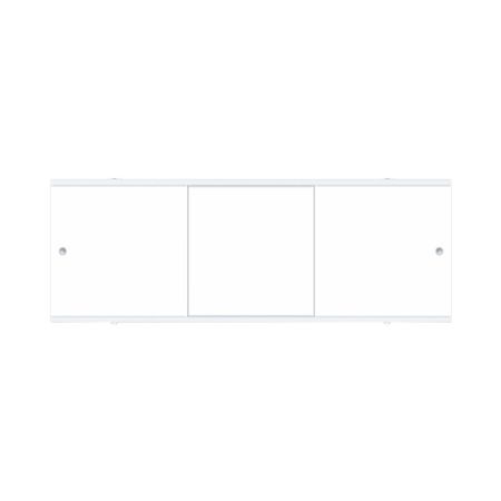 Экран для ванны Метакам Bravo ПВХ 148х52 см белый раздвижной (ЭПS_012169)