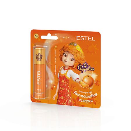Масло для губ ESTEL PROFESSIONAL Масло для губ ЦАРЕВНЫ «Апельсиновая искорка» для детей масло для губ estel царевны чары лесных ягод 13 мл