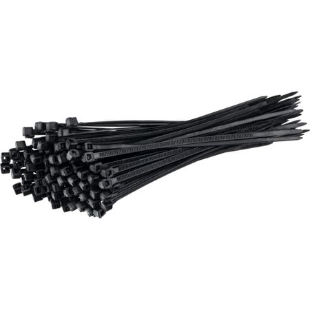 Стяжка кабельная Duwi 120x2,5 мм нейлоновая черная (100 шт.) (30258 2)