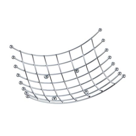 Ваза для фруктов 175х235х95 мм хром (LF-2002612)