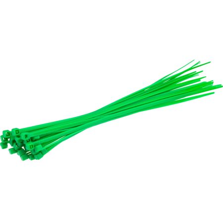Стяжка кабельная Duwi 200x3,6 мм нейлоновая зеленая (25 шт.) (30234 6)