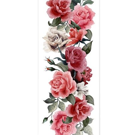 Наклейки для тела PRINT FACTORY Временная переводная татуировка Розы