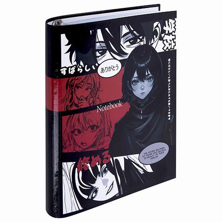 Тетрадь BRAUBERG Тетрадь на кольцах 120л Аниме манга аниме плакат k on xxihlive