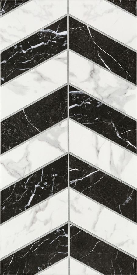 Плитка облицовочная Lavelly Eterno Motivo Accento черно-белая 598x298x8,5 мм (8 шт.=1,425 кв.м) мария метлицкая черно белая жизнь сборник
