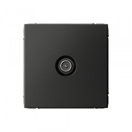 Розетка телевизионная Systeme Electric ArtGallery встраиваемая базальт 1DB (SE GAL001491)