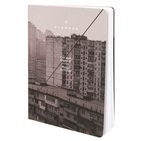 Ежедневник LOREX Планер ежедневник недатированный PANELKI 72 л soft-touch