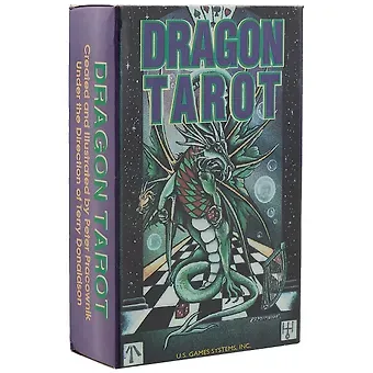 Peter Pracownik Таро Аввалон, Dragon Tarot Таро Дракона (карты+инструкция на англ. яз.) (коробка) (ПИ)
