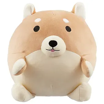 Мягкая игрушка Собака сибу-ину в форме шара (30х20)