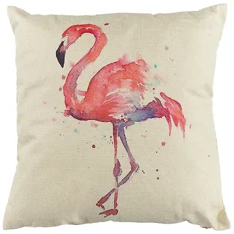 Подушка Фламинго (43х43) (текстиль)