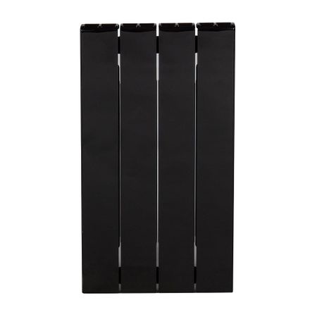 Радиатор биметаллический Rifar Supremo 500 мм 4 секции 3/4 боковое подключение антрацит