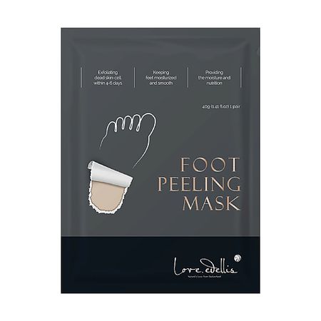 Маска для ног LOVE EDELLIS Маска для ног отшелушивающая Peeling мочалка перчатка cosmia отшелушивающая