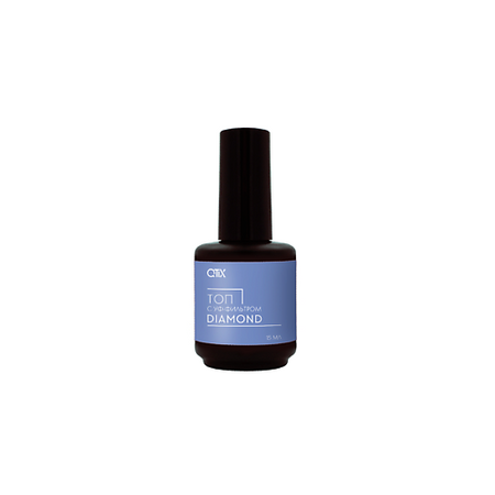 Верхнее покрытие для ногтей QTIX Топ DIAMOND c уф-фильтром керамическая фигурка чайного монаха с фильтром