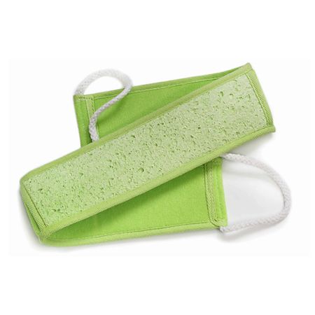 Мочалка SILVA Мочалка для спины натуральная хлопок/целлюлоза салфетка vileda sponge cloth 3шт 20х18см губчатая хлопок целлюлоза