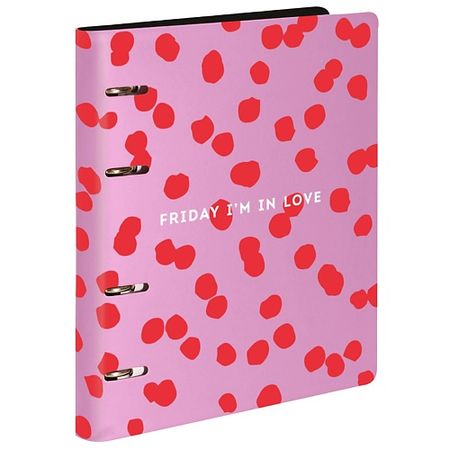 Тетрадь LOREX Тетрадь со сменным блоком на кольцах JOY A5 80 листов тетрадь brauberg тетрадь на кольцах 120 листов гранат