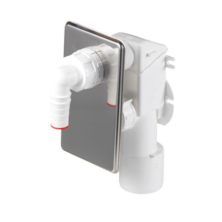 Сифон для стиральной машины Alcadrain скрытого монтажа белый (APS3/AG210321100) машины для посева зерновых культур посевные комплексы регулировка настройка и эксплуатация