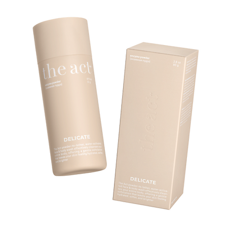 Пудра для умывания THE ACT Высокоактивная энзимная пудра для лица и тела пудра для умывания wistery энзимная пудра для умывания лица