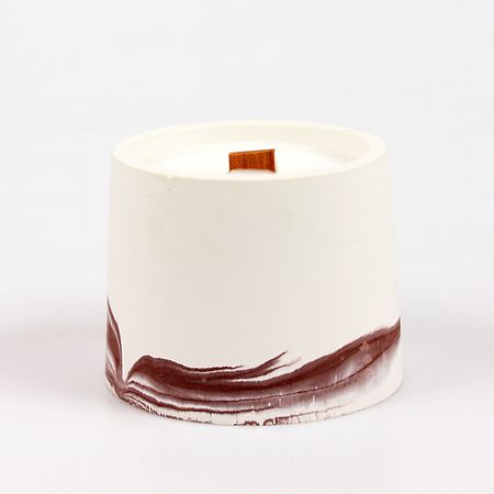 Свеча ароматическая ANYLAN FACTORY Ароматическая свеча в гипсе 