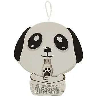 Дата-кабель Собачка (2,4А) (1000мм) (Андроид) (12-17510-106m)