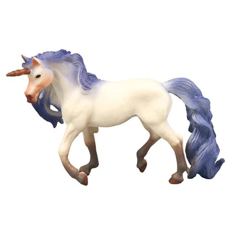 Набор детский MASAI MARA Семья белых единорогов с синей гривой, 2 предмета