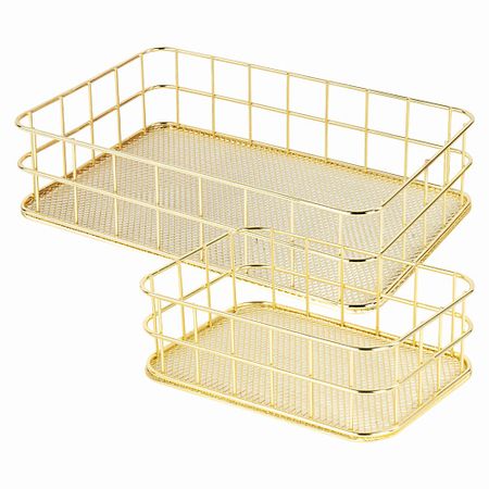 Органайзер MONTE VITA Органайзер для косметики корзинка 2 штуки из металла ластики в форме карандаша kawaii 2 штуки