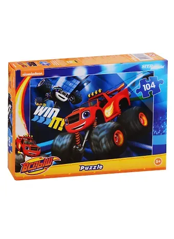 Пазл Вспыш и чудо-машинки Step puzzle 104 эл