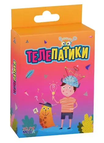 Игра настольная Selfie media Телепатики 44414