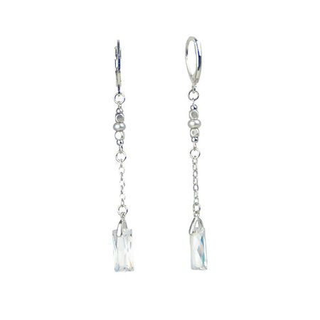 Серьги LANZEROTTI Серьги Gelido, с жемчугом и кристаллом