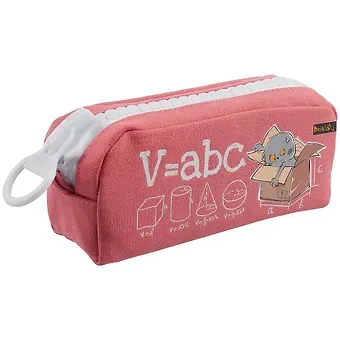 Пенал с большой молнией 