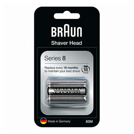 Сменная насадка BRAUN Сменная головка для электробритвы Series 8 83m Silver головка сварочной горелки ocim nr series