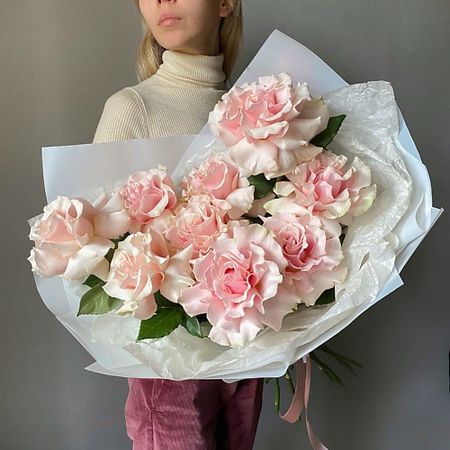 Букет живых цветов VERESK Французские розы, 9 шт. Veresk 286 французские шифоновые шторы dzq