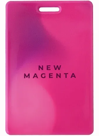 Чехол для карточек вертикальный Monochrome New Magenta