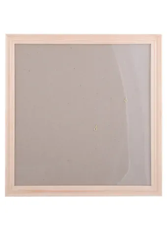 Рама 30*30 сосна неокрашенная, со стеклом, Двуреченский