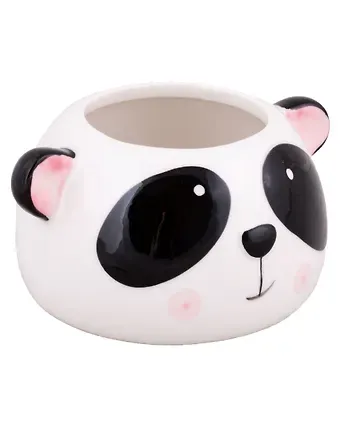 Кашпо Панда (керамика) (11х9) (12-08000-202306-114)