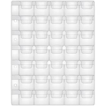 Лист для монет на 35 ячеек (35*35), 200*250мм