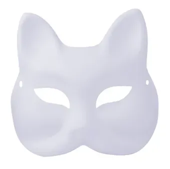 Декоративная маска из папье-маше (Лиса)